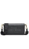 Marc Jacobs Borsa A Tracolla Nera In Pelle Martellata Color Nero In Black