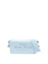 Marc Jacobs Light Blue The Leather Mini Shoulder Bag In Blue