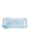 Marc Jacobs Light Blue The Leather Mini Shoulder Bag In Blue