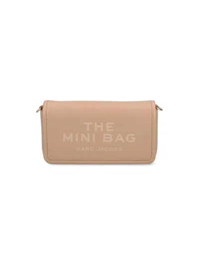 Marc Jacobs The Leather Mini Bag In Brown