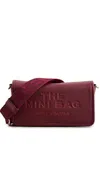 Marc Jacobs Mini Leather Shoulder Bag With Adjustable Strap In Red