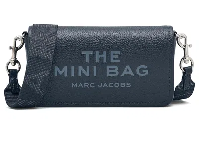 Marc Jacobs The Leather Mini Bag Cross Body Handbags Blue Sea: One Size