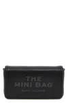 Marc Jacobs Borsa A Tracolla Nera In Pelle Martellata Color Nero