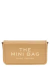Marc Jacobs The Leather Mini Bag Crossbody Bags Beige In Beige