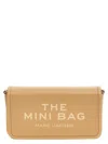 Marc Jacobs The Leather Mini Bag Crossbody Bags Beige In Beige