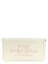 Marc Jacobs The Leather Mini Cotton Cross-body Bag In White