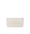 Marc Jacobs The Leather Mini Cotton Cross-body Bag In White