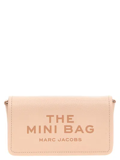Marc Jacobs The Leather Mini Bag Crossbody Bags In Pink