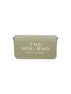 Marc Jacobs Shoulder Bag With Textured Finish And Adjustable Strap In Green