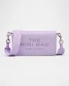 Marc Jacobs The Leather Mini Bag In Purple