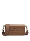 Marc Jacobs The Leather Mini Bag In Marrone
