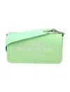 Marc Jacobs The Mini Leather Crossbody Bag In Green