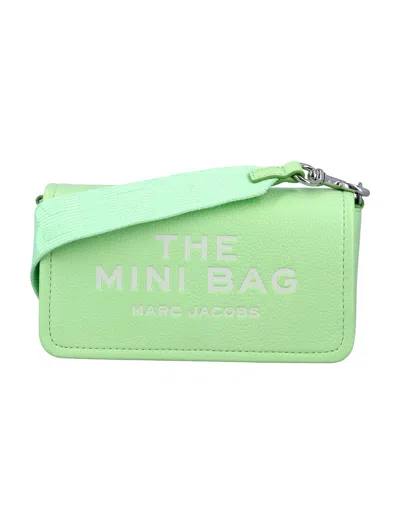 Marc Jacobs The Leather Mini Bag In Green