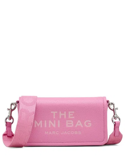 Marc Jacobs The Leather Mini Petal Pink Crossbody Bag
