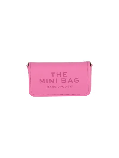 Marc Jacobs The Leather Mini Bag In Pink