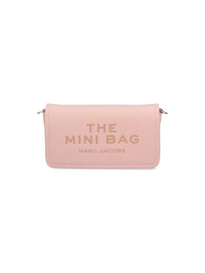 Marc Jacobs The Leather Mini Bag In Pink