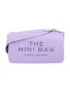 Marc Jacobs Compact Textured Mini Bag With Adjustable Strap In Purple