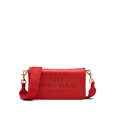 Marc Jacobs The Leather Mini Bag In Red