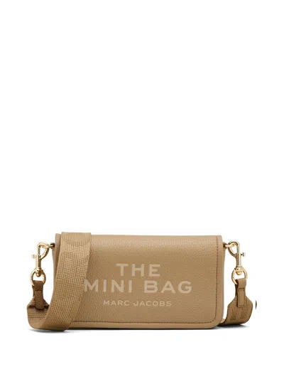 Marc Jacobs The Leather Mini Bag In Beis