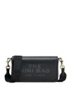 Marc Jacobs Borsa A Tracolla Nera In Pelle Martellata Color Nero