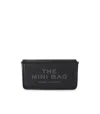 Marc Jacobs The Leather Mini Black Bag In Black