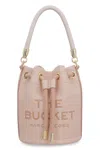 Marc Jacobs The Bucket Leather Top Handle Bag In Pink