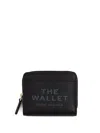 Marc Jacobs The Mini Compact Wallet Leather In Black
