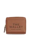 Marc Jacobs The Mini Compact Wallet In Brown