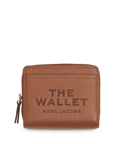 Marc Jacobs The Mini Compact Wallet In Brown