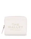 Marc Jacobs The Mini Compact Wallet Accessories In Cotton/nickel