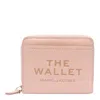 Marc Jacobs The Leather Mini Compact Wallet In Pink