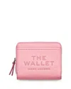 Marc Jacobs The Leather Mini Compact Wallet In Purple
