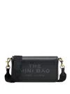 Marc Jacobs Borsa A Tracolla Nera In Pelle Martellata Color Nero