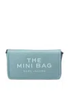 Marc Jacobs The Leather Mini Crossbody Bag In Blue
