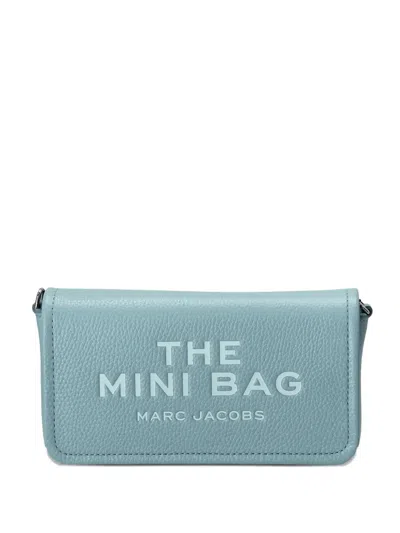 Marc Jacobs The Leather Mini Crossbody Bag In Blue