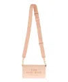 Marc Jacobs 'the Mini Bag' Pink Crossbody Bag With Logo Detail In Pink