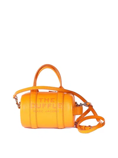 Marc Jacobs The Leather Mini Duffle In Black