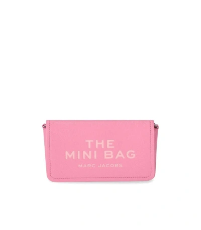 Marc Jacobs The Leather Mini Petal Pink Crossbody Bag