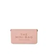 Marc Jacobs The Leather Mini Rose Handbag In Pink