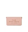 Marc Jacobs The Leather Mini Rose Handbag In Pink