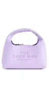 Marc Jacobs The Leather Mini Sack Bag Wisteria In Wisteria