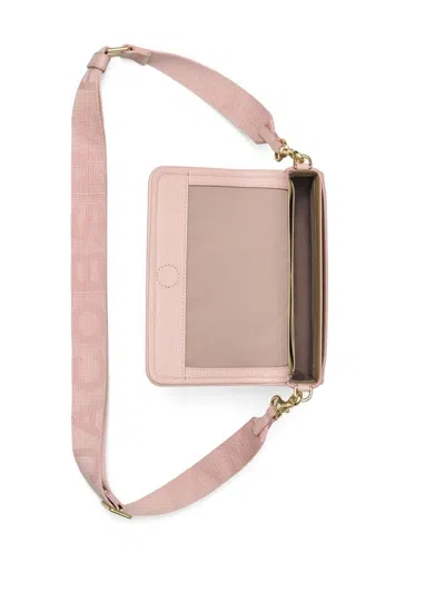 Marc Jacobs The Leather Mini Shoulder Bag In Pink