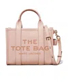 Marc Jacobs The Leather Mini Tote Bag In Pink