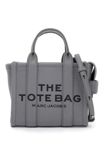 Marc Jacobs The Mini Tote In Wolf Grey