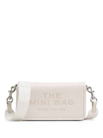 MARC JACOBS 'THE LEATHER MINI' WHITE SHOULDER BAG MARC JACOBS
