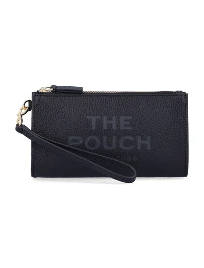 Marc Jacobs The Leather Pouch In Black