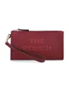 Marc Jacobs The Leather Pouch In Burgundy