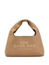 Marc Jacobs Women The Sack Mini Leather Hobo Bag In Neutral