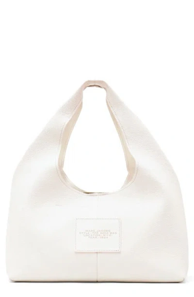 Marc Jacobs The Leather Sack Bag In White