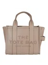 Marc Jacobs Tote Bag With Adjustable Strap And Removable Shoulder In Beis